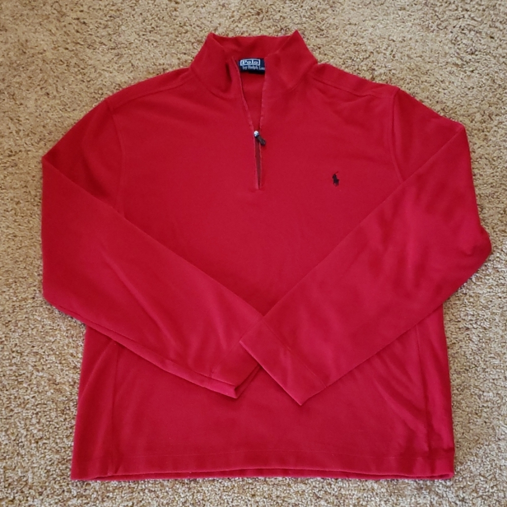 Polo by Ralph Lauren Zip fleece Sz Large